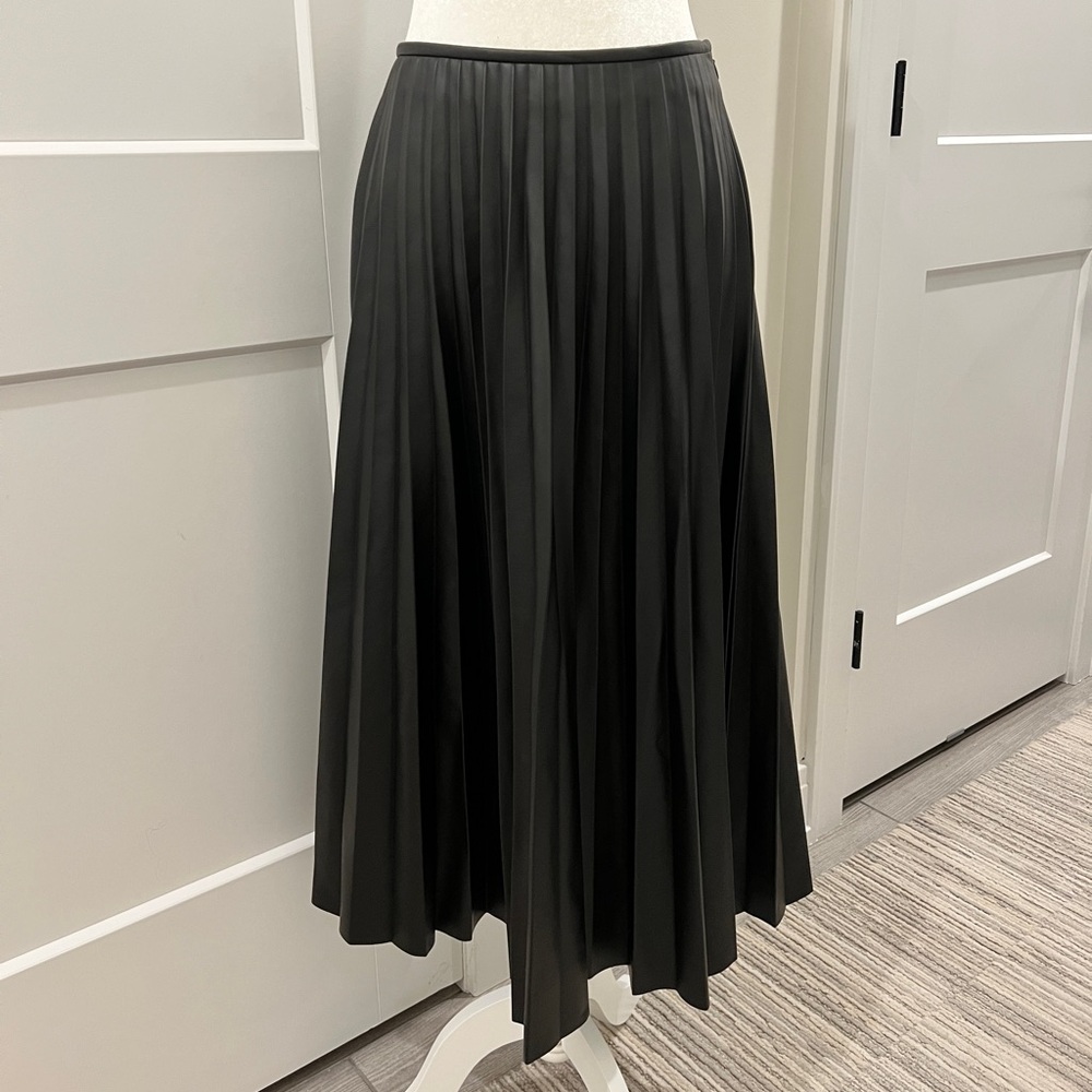Mango (MNG) Pleather Skirt